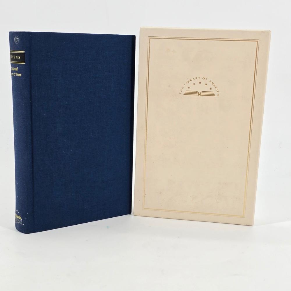 Library of America Wallace Stevens Collected Poetry & Prose Hardcover Blue 96